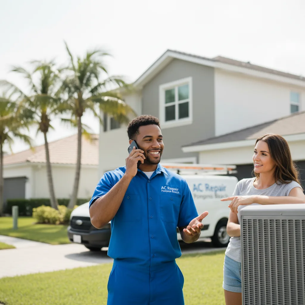 AC Repair Pompano Beach customer support in Millers Falls